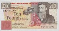 p194b from Northern Ireland: 10 Pounds from 1991
