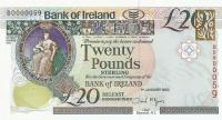 p80a from Northern Ireland: 20 Pounds from 2003