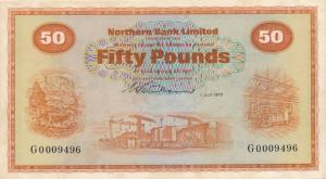 Gallery image for Northern Ireland p191a: 50 Pounds