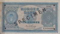 Gallery image for Norway p25s: 5 Kroner