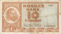 Gallery image for Norway p31b5: 10 Kroner