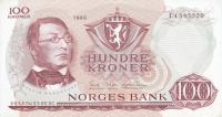 p38b from Norway: 100 Krone from 1965