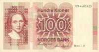 p43b from Norway: 100 Krone from 1984