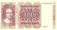 Gallery image for Norway p43d: 100 Krone
