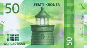 p53 from Norway: 50 Krone from 2017