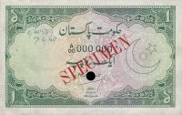 p4s from Pakistan: 1 Rupee from 1949