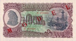 Gallery image for Albania p32s: 1000 Leke