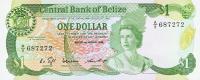 Gallery image for Belize p46b: 1 Dollar