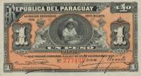 p116a from Paraguay: 1 Peso from 1907