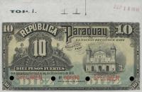 Gallery image for Paraguay p141s: 10 Pesos