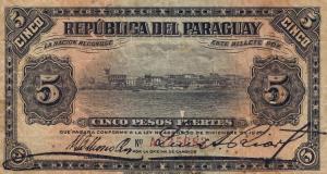 Gallery image for Paraguay p143a: 5 Pesos