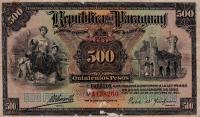 Gallery image for Paraguay p154a: 500 Pesos