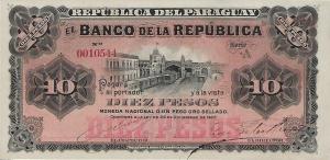 Gallery image for Paraguay p157: 10 Pesos