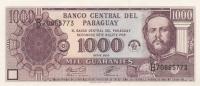 p214c from Paraguay: 1000 Guarani from 2003