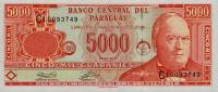 p220b from Paraguay: 5000 Guarani from 2003