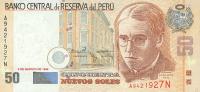 p168 from Peru: 50 Nuevos Soles from 1997