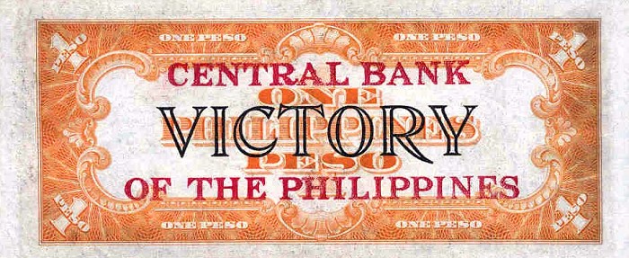 Back of Philippines p117b: 1 Peso from 1949