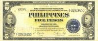 p119a from Philippines: 5 Pesos from 1949