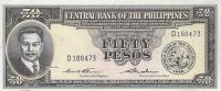 p138c from Philippines: 50 Pesos from 1949