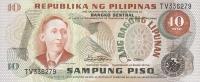 p161b from Philippines: 10 Piso from 1978