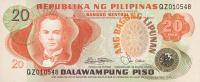 Gallery image for Philippines p162b: 20 Piso