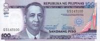 p184e from Philippines: 100 Piso from 1999