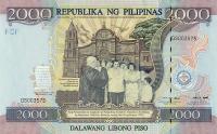 p189b from Philippines: 2000 Piso from 2001