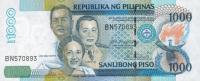 Gallery image for Philippines p197a: 1000 Piso