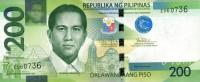 p209a from Philippines: 200 Pesos from 2010