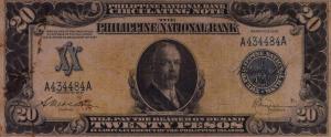 p48a from Philippines: 20 Pesos from 1919