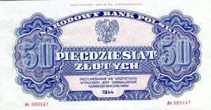 p115b from Poland: 50 Zlotych from 1974