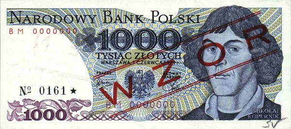 Front of Poland p146s2: 1000 Zlotych from 1979