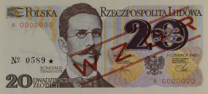 p149s from Poland: 20 Zlotych from 1992
