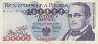 p160a from Poland: 100000 Zlotych from 1993