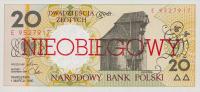 p168a from Poland: 20 Zlotych from 1990
