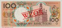 p170s from Poland: 100 Zlotych from 1990