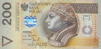 p177a from Poland: 200 Zlotych from 1994