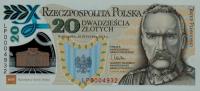 p187a from Poland: 20 Zlotych from 2014