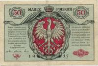 p5 from Poland: 50 Marek from 1917