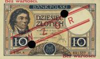 p62s from Poland: 10 Zlotych from 1924