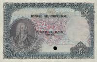 p104p from Portugal: 5 Mil Reis from 1906