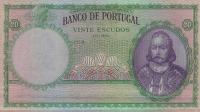 p153p from Portugal: 20 Escudos from 1941