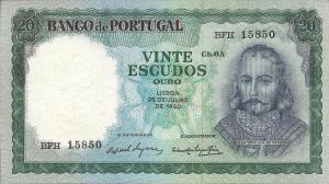 Gallery image for Portugal p163a: 20 Escudos