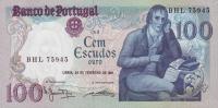 p178b from Portugal: 100 Escudos from 1981