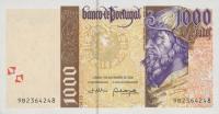 p188d from Portugal: 1000 Escudos from 2000