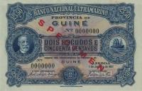 p13s from Portuguese Guinea: 2.5 Escudos from 1921