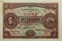 p15s from Portuguese Guinea: 10 Escudos from 1921