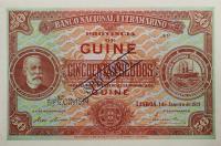 p17s from Portuguese Guinea: 50 Escudos from 1921