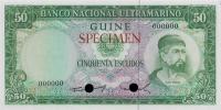 p44ct from Portuguese Guinea: 50 Escudos from 1971