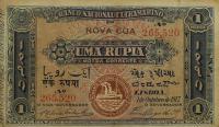 Gallery image for Portuguese India p21A: 1 Rupia